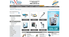 Desktop Screenshot of flexiblescientific.com